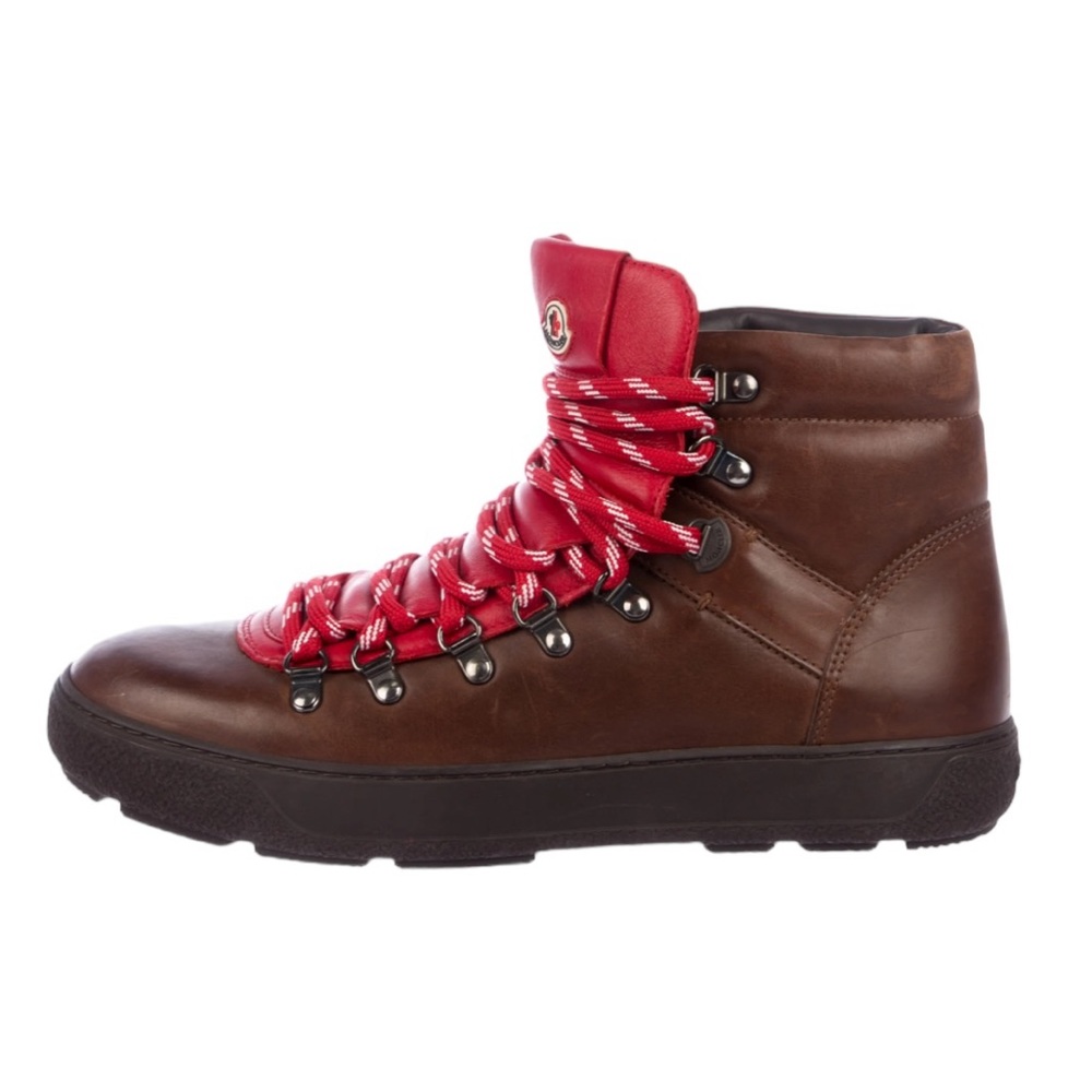 MONCLER Leather Boots - NEW - Authentic